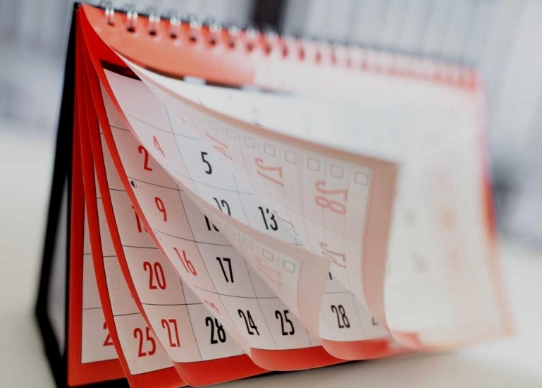 Calendrier des vacances de Noël