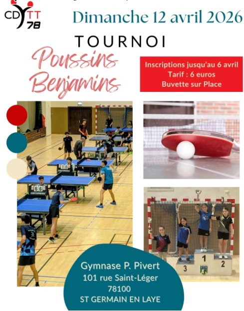 Tournoi Poussin-Benjamins