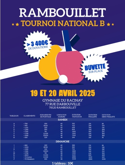 Tournoi de Rambouillet
