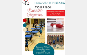 Tournoi Poussin-Benjamins