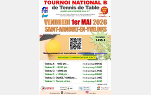 Tournoi de ST Arnoult 2026