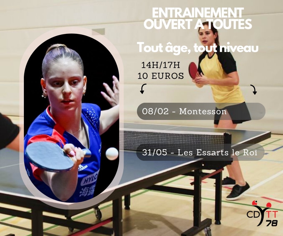 Entrainement ouvert à toutes les féminines