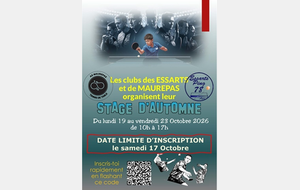 Stage Pongiste d'Automne 2026